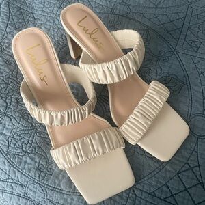 Brand NEW white heels